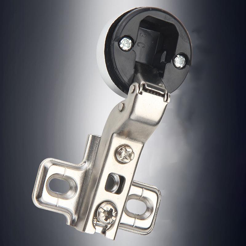 2pcs Hinge W/ Cover Accessories For Glass Cabinet Wardrobe Door Furniture For Glass Cabinets Furniture Wardrobes