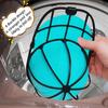 Hat Washer Cage for Baseball Caps Washing Machine Dishwasher Cap Cleaner Frame Washing for Adult Kids Ball Hats (Black-1Pack)