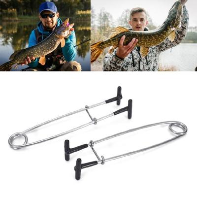 Stainless Steel Fishing Mouth Spreader Portable Fish Jaw Opener Easy To Use