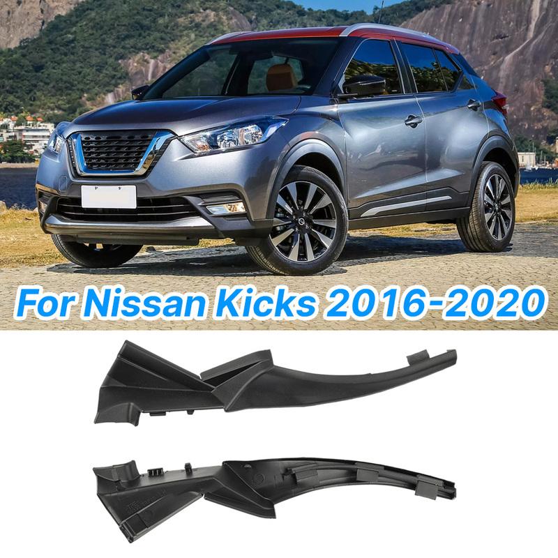 1Pair Front Windshield Wiper Cowl Cover Trim Panel For Nissan Kicks 2016 2017 2018   Replace 66894-5RF0B Car Accessories