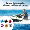 Snorkeling Diving Finger Spool Rope Reel Diving Finger Reel Aluminum Diving Fishing Reel Scubas Diving Spool Finger Reel