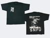 SNFU Band 2 Lati Aperti La Tua Bocca Maglietta Nera Unisex S-5XL EM1648