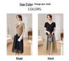 2026 Stylish Summer Dress Set for Middle-Aged and Elderly Women - Plus Size Short Sleeve Outfit