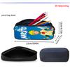 3Pcs Set NARUTO Anime Kids Mochila School Backpack with Lunch Bag & Pencil Case,Lightweight & Durable,For Ages 6-10 Boys & Girls