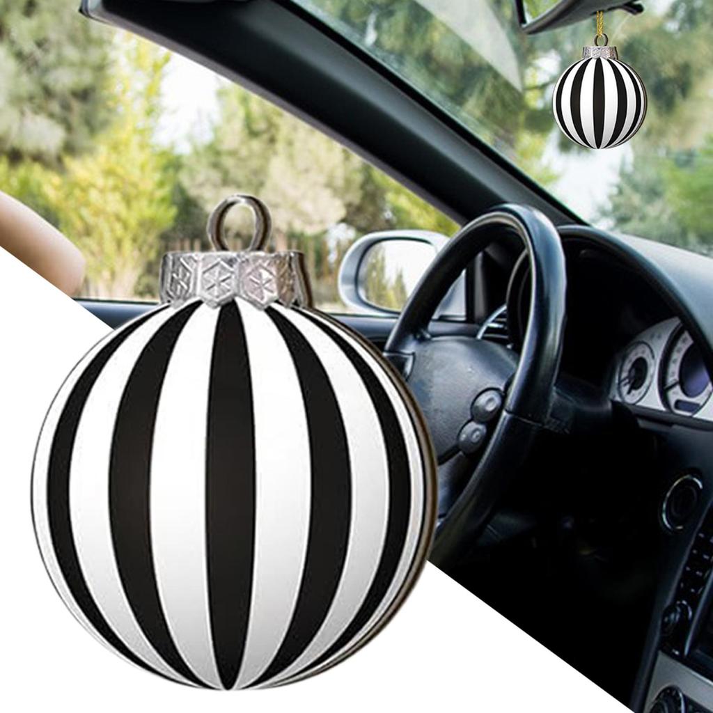 12pcs Christmas Ball Pendant 2D flat Wooden Fall Christmas Tree Decor 8CM Christmas Tree Balls Decoration Home Ornaments