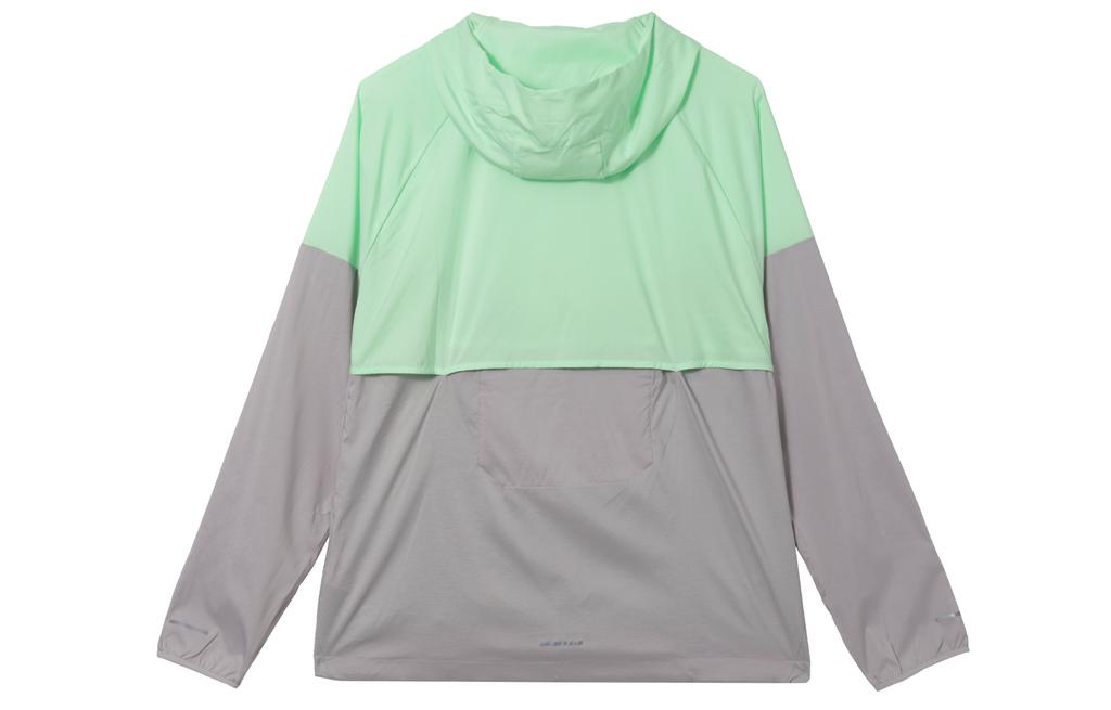 Nike Windrunner Repel Waterproof Running Jacket Green Grey FB7541-376