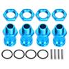 4pcs Aluminum Alloy 17mm Hex 23mm Wheel Extension Adapter for 1Celsius8 RC Car Model