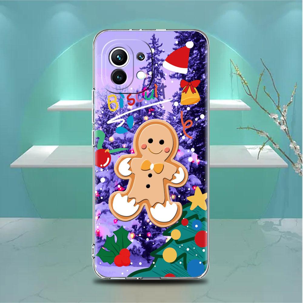 

Красный Нос Лось Санта Клаус Прозрачный Чехол Для Xiaomi Mi Poco X3 NFC M3 Pro F3 F1 11 Lite 12 Note 10 11T 9T Прозрачная Накладка На Телефон Redmi Note 9S