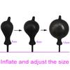 BDSM Aufblasbarer Analplug Butt Plug Anal Dilatator Anus Extender Sexspielzeug G-Punkt Stimulator Prostata Massager Sexspielzeug für Erwachsene
