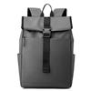 Li Shen Men's Business Roll-Top Laptop Backpack
