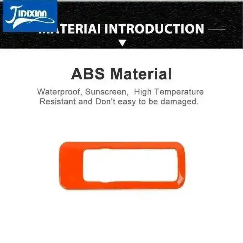 AJF1 JIDIXIAN Car Headlight Light Lamp Switch Panel Decoration Covers for Ford Bronco 2021 2022 2023 2024 2025 Interior Accessories
