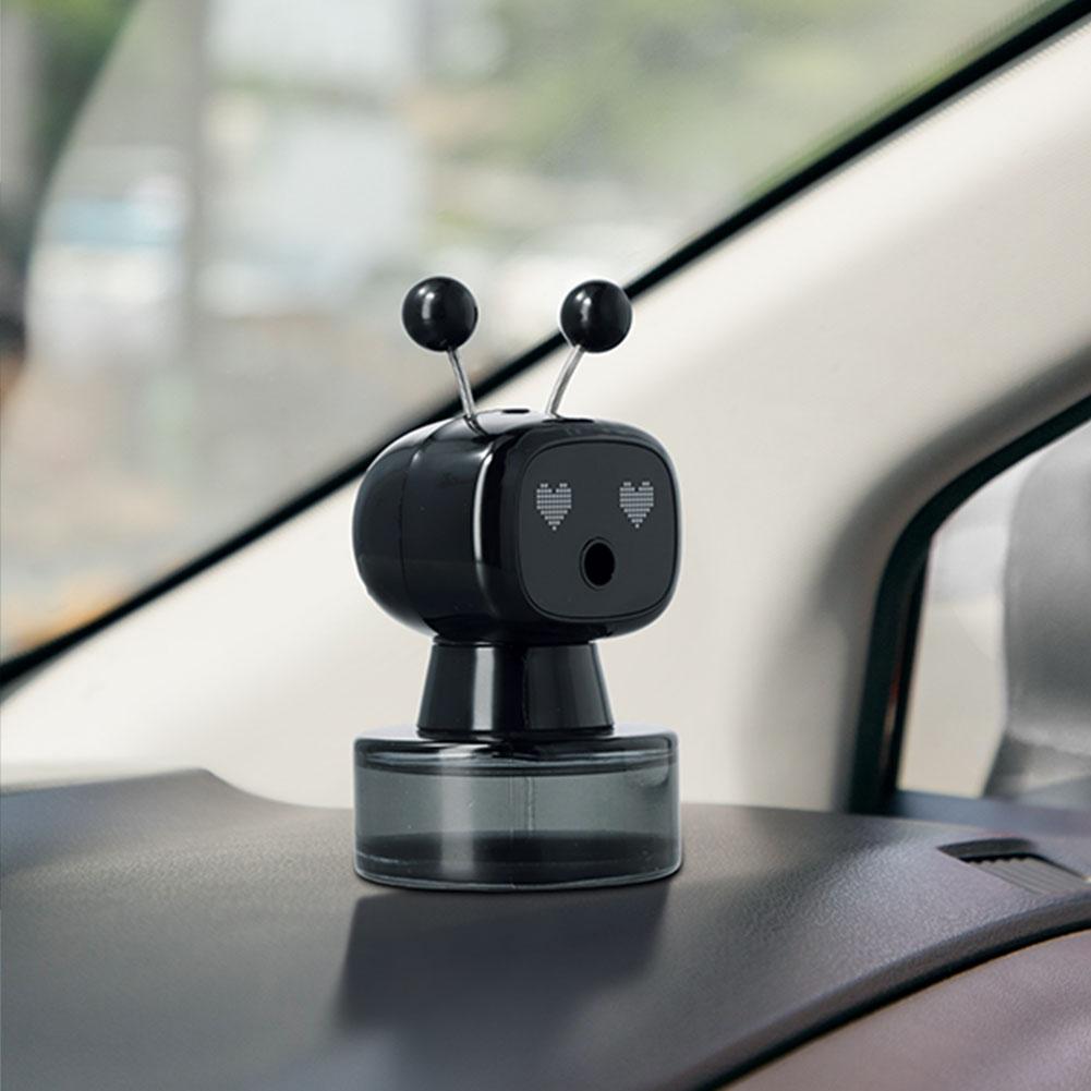 Odświeżacz Powietrza do Samochodu AI Inteligentny Robot Akumulatorowy Zapachowy Dyfuzor Samochodowy Aromaterapia Perfumy