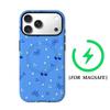 Cherry RibbonFor Magnetic Phone Case for IPhone 17 16 15 14 13 Pro Max Plus Single Double-layer Tough Case
