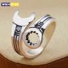 925 Sterling Silver Wrench Adjustable Rings For Women Men Luxury Jewelry Accessories Wholesale Items Everything