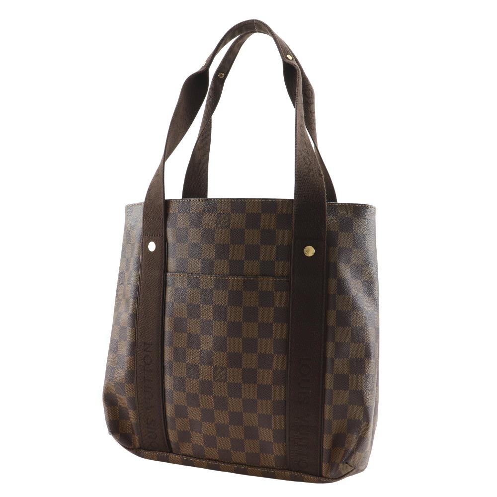 LOUIS VUITTON Kababobur Tote Bag N52006 Brown Damier canvas unisex Used