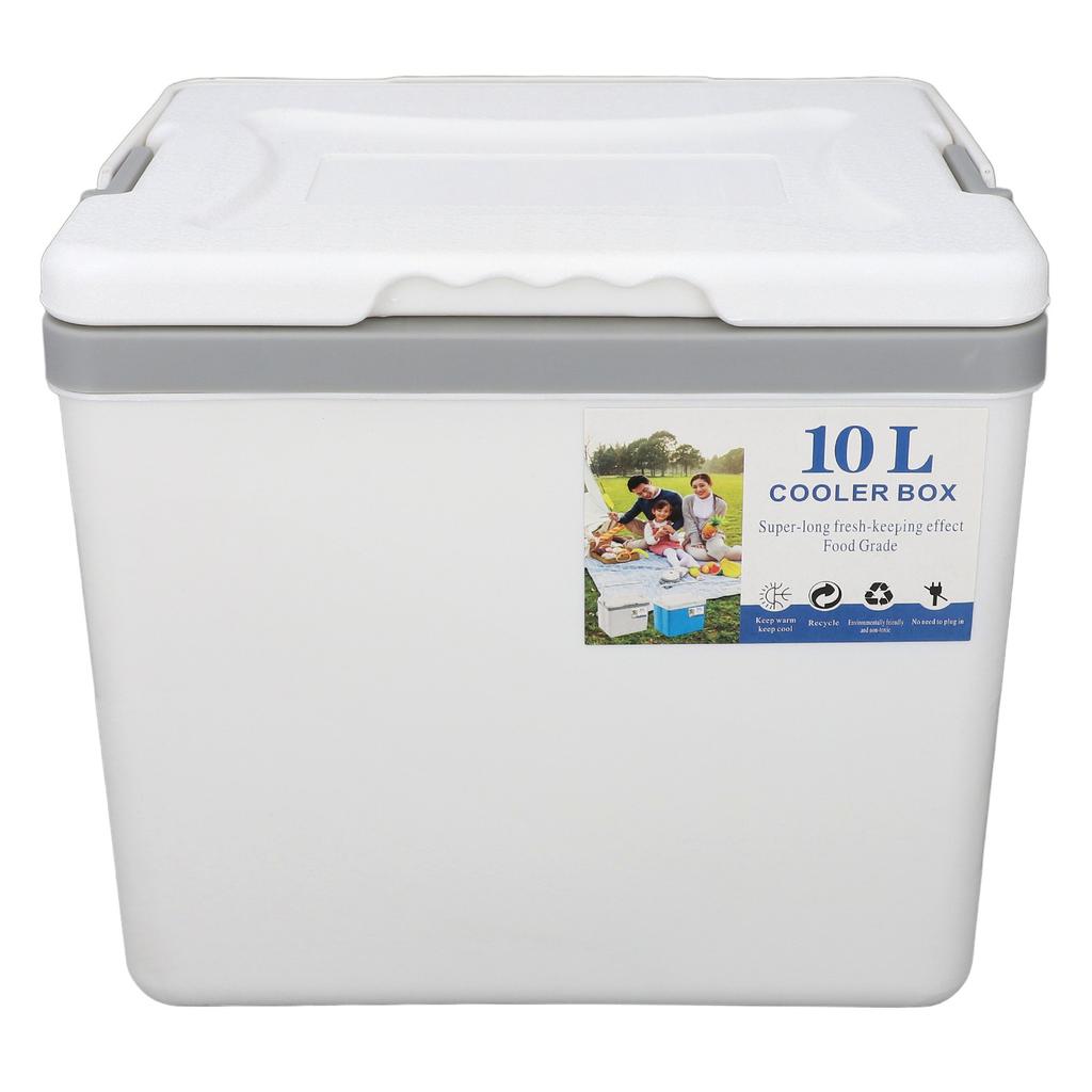 Cooler Box 10L   Highly Efficient with Handle Insulated Cooler for Camping Picnic Fishing Commercial Use