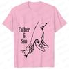 Fathers and Son Tshirts Dad Fun Gift Novelty TShirts Birthday Mens T Shirt for Dad From Son Daughter Tshirts Short Sleeve Tops