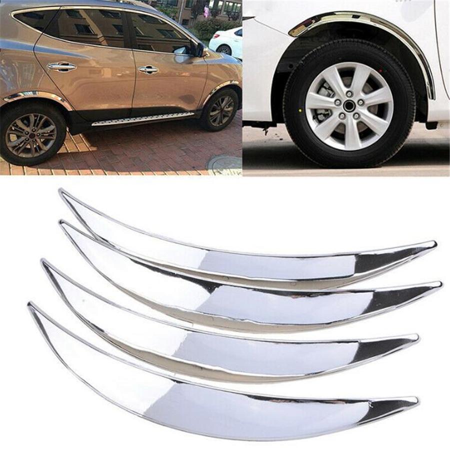 Chrome Wheel Eyebrow Arch Protector Trim