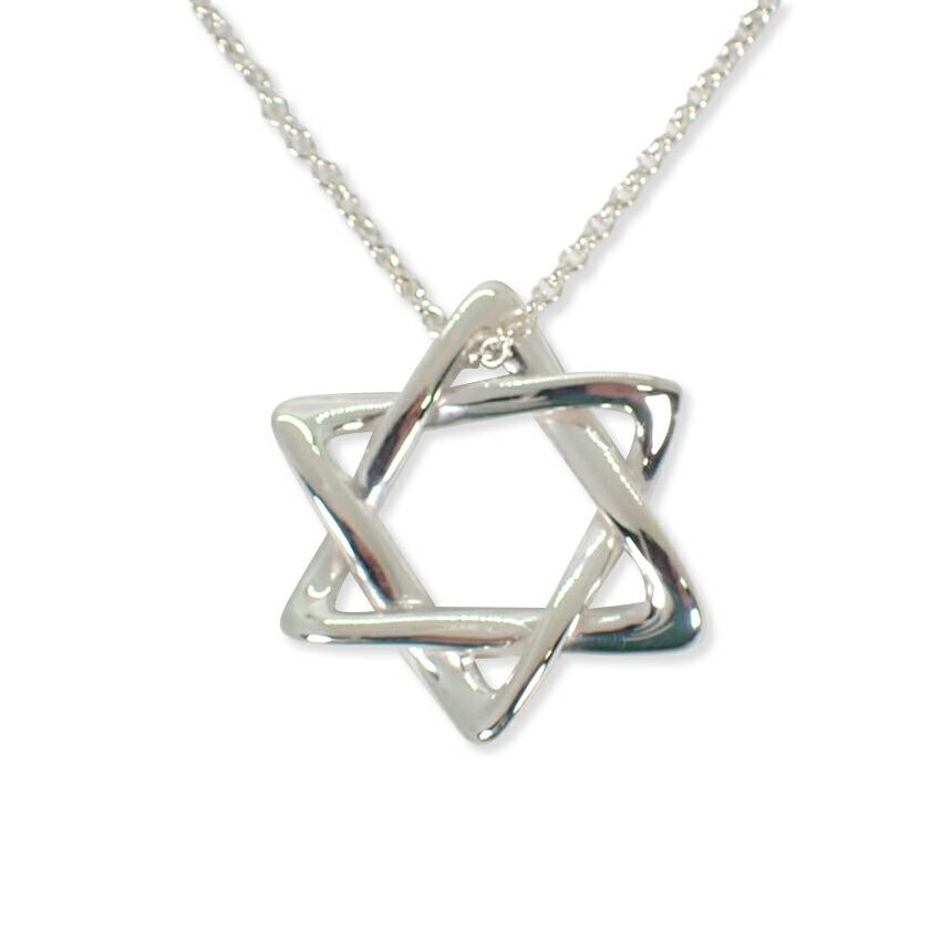 

[Used] TIFFANY 925 Star of David Pendant/Necklace/j14-2
