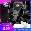 Для VW Volkswagen Jetta MK5 Golf Автомобільний Тримач для Телефону Кліпса на Вентиляційну Решітку Мобільна Підставка Для Volkswagen Tiguan Bora POLO PASSAT CC До
