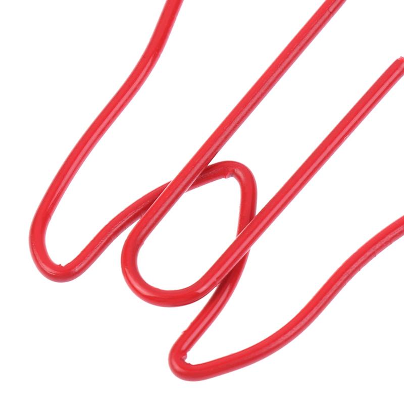 20Pcs Tooth Shape Metal Paper Clips Cute Colorful Paperclip Bookmark Note Memo Ticket Clip Dentist Gift Clinic Office Stationery