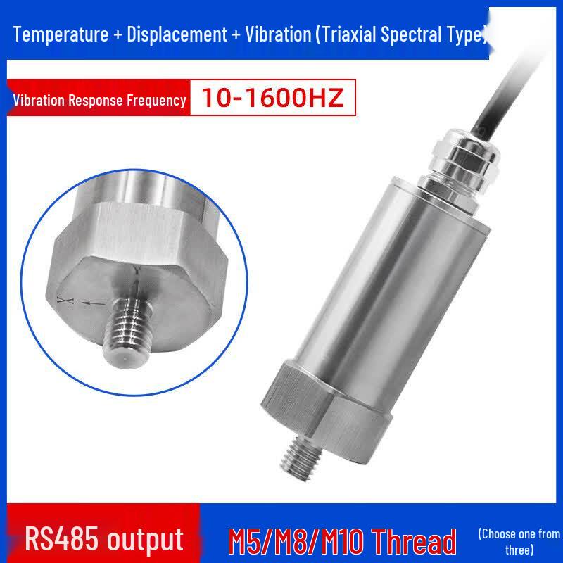 YunDuo 3-Axis Spectrum Temperature Vibration Sensor