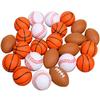 5/10/20Pcs Squeeze Ball Toys Sports Theme Kids Birthday Party Favors Goodie Pinata Filler Anti Stress Soccer Basketball Gifts