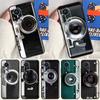 Retro Classic Vintage Camera Case For Honor 200 Pro 50 70 90 X9a X8a X8 X9 X8b X9c X9b Honor Magic 7 5 6 Lite Pro Cover