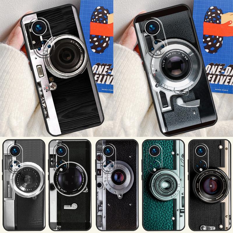 Retro Classic Vintage Camera Case For Honor 200 Pro 50 70 90 X9a X8a X8 X9 X8b X9c X9b Honor Magic 7 5 6 Lite Pro Cover
