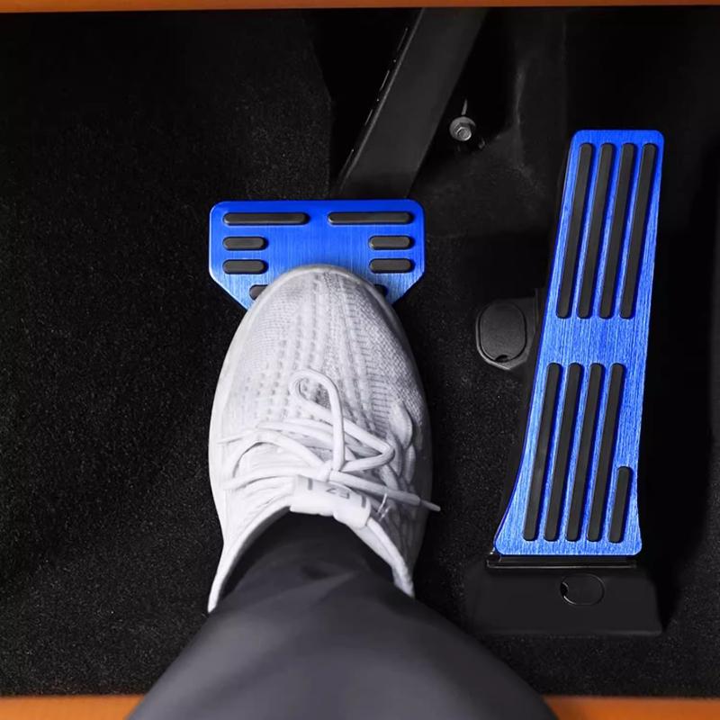 For LEAPMOTOR C10 Accelerator & Brake Pedal Cover, Anti-slip Foot Pedal Trim, Car Interior Modification Accessories