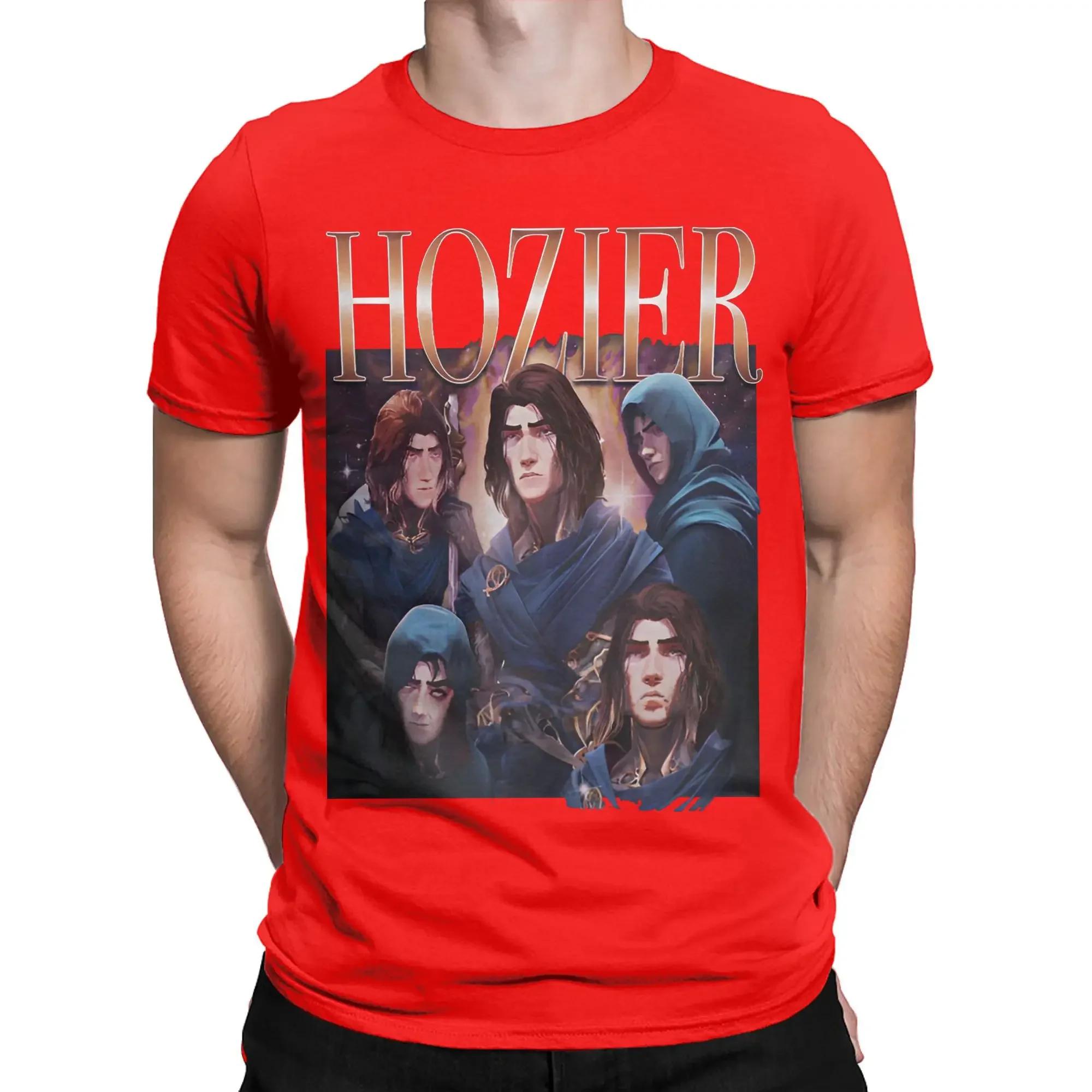 Printed arcane viktor arcane hozier game T Shirt for Men Women 100 Cotton Tshirts Short Sleeve Clothing S