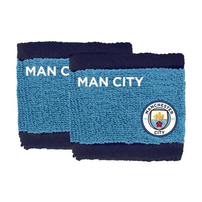 Manchester City FC Cotton Wristband (Pack of 2)