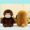 Adorable New Plush Zoo Monkey Doll Soft Stuffed Animal Toy For Girls Birthday Gift