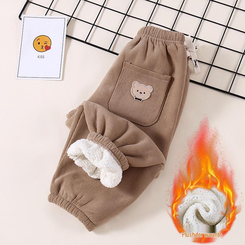 Spring & Autumn Corduroy Pants for Kids: Trendy Casuals for Boys & Girls Aged 1-15