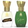 AdilQadri White Oudh & Safwan Attar Combo | Strong Masculine & Fresh Fruity Scent | Long Lasting Non-Alcohol | Pack of 2-12ML Each