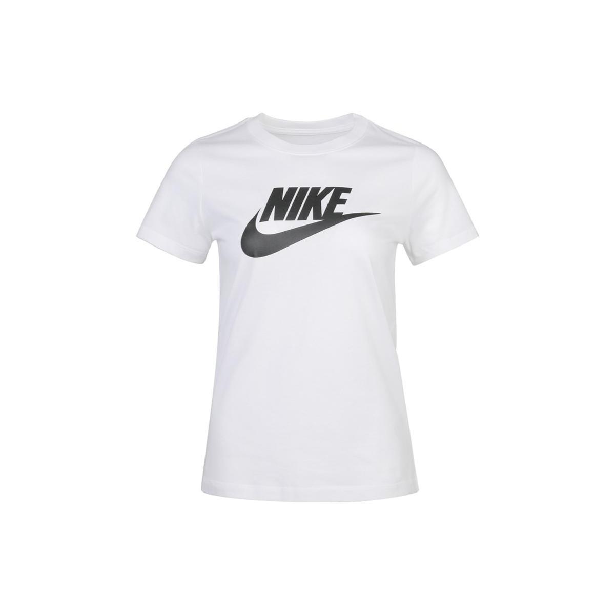 (WMNS) Nike AS W Nike Sportswear Tee ESSNTL ICON FUTUR White Women s BV6170-100 S