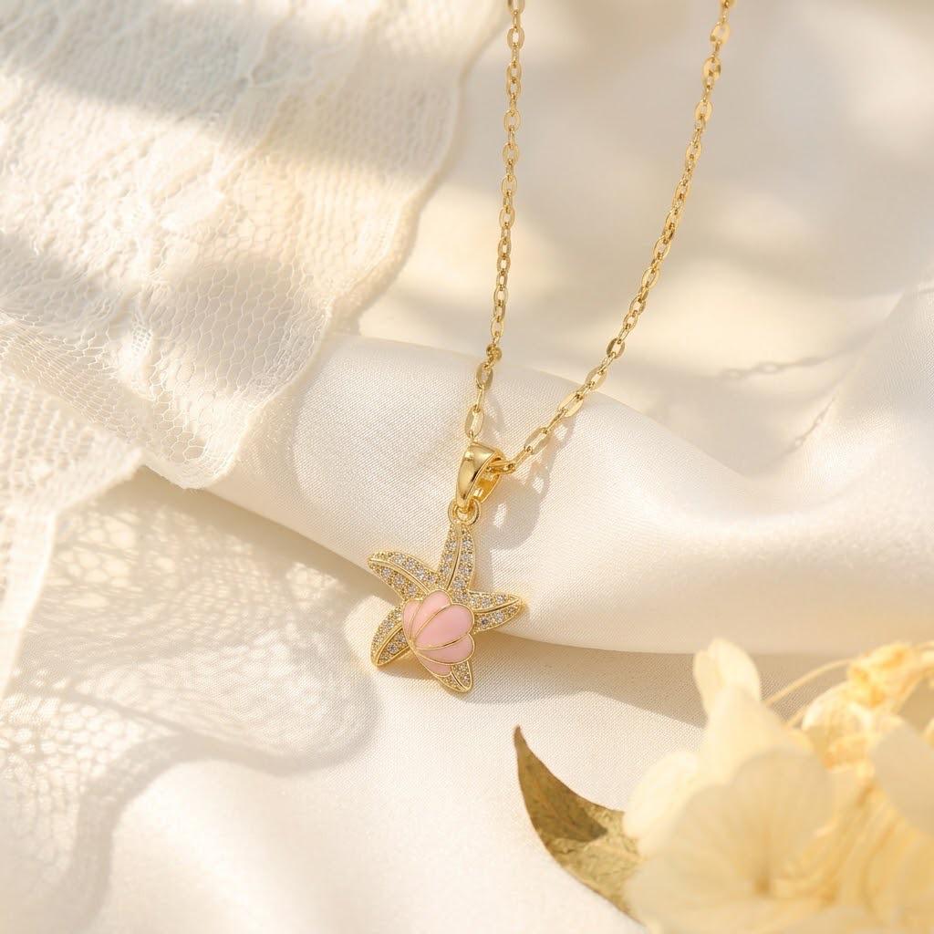 European-American Style Titanium Steel Diamond Necklace: Versatile, Fashionable, High-End Accessories for Women