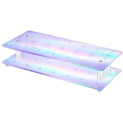 Durable 10/21 Holes Lollipop Stand Acrylic Detachable Candy Rack Candy Decor Clear Cake Lollipop Holder Birthday