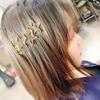 Korean Style Hair Clip: Geometric Star & Heart Design, Versatile Bangs Clip