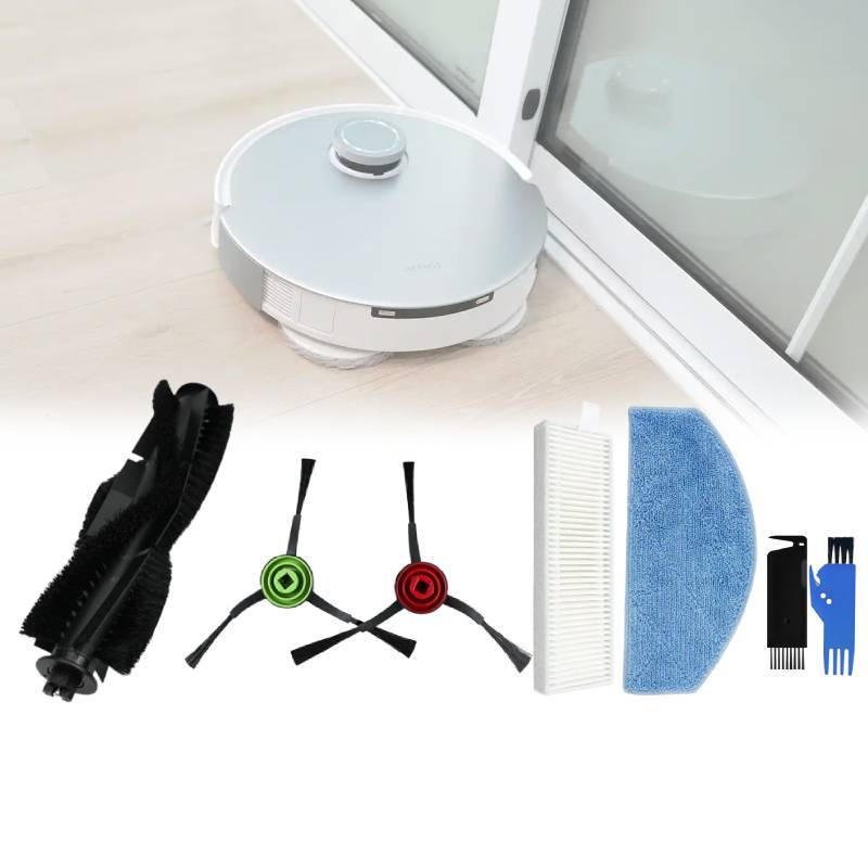 Robot Tikom For Vacuum Cleaner Accessories Main Brush Edge Brush Cleaning Filter