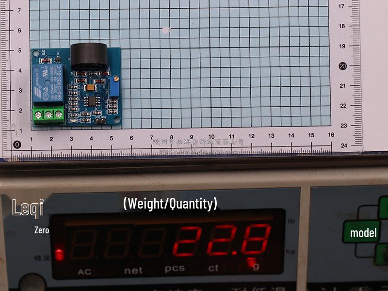5A Overcurrent Protection Sensor Module with 12V Relay for AC Current Detection