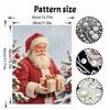 Christmas Pearl Painting Kit Handmade DIY Santa Claus Gift Home Decoration Painting