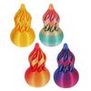 3D-gedruckte Spiral-Kürbis-Figur Unmögliche Durchgangsskulptur Vortex-Faden-Illusion Stressabbau Kinder Erwachsene Mini-Spiral-Kürbis Fidget-Spielzeug