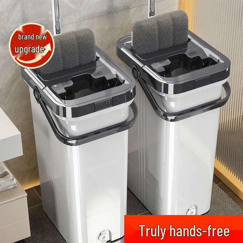 2025 Hands-Free Flat Mop: Effortless Wet & Dry Cleaning Solution