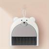 Cute Bear Mini Broom and Dustpan Set with Keyboard Cleaning Brush - Perfect for Desktop, Table Debris & Small Spaces