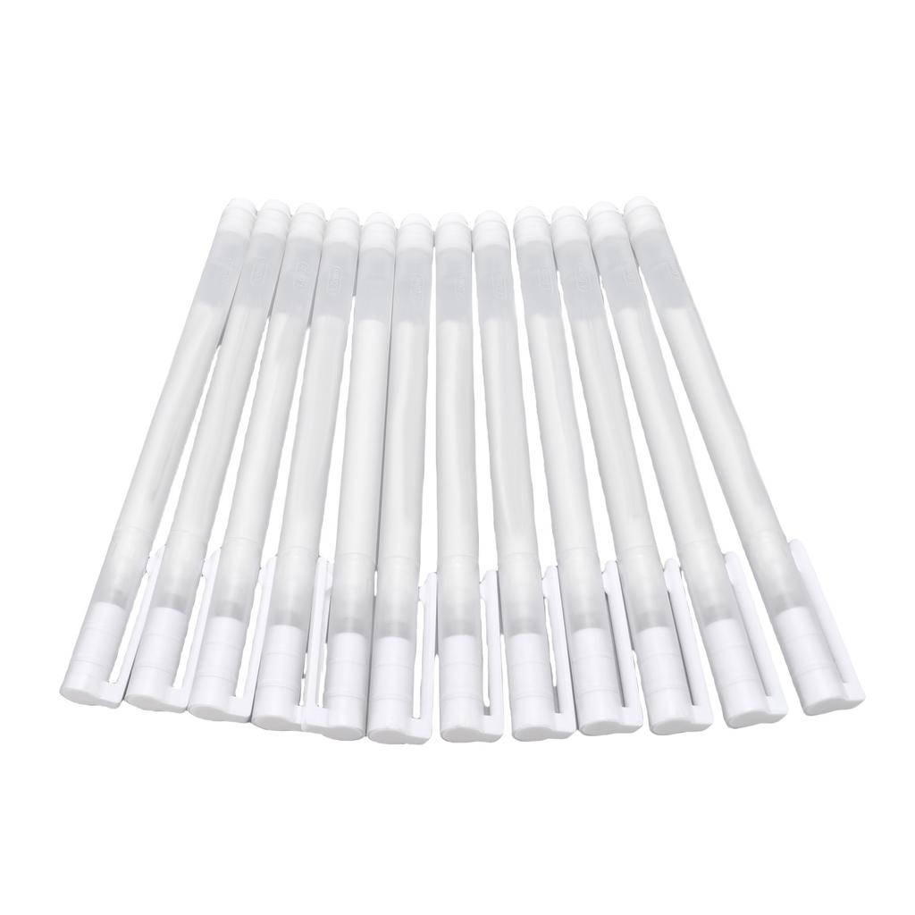 12Pcs Ht Erasable Pen for Fabric Embroidery Sewing Quilting Cloth Lther Marker