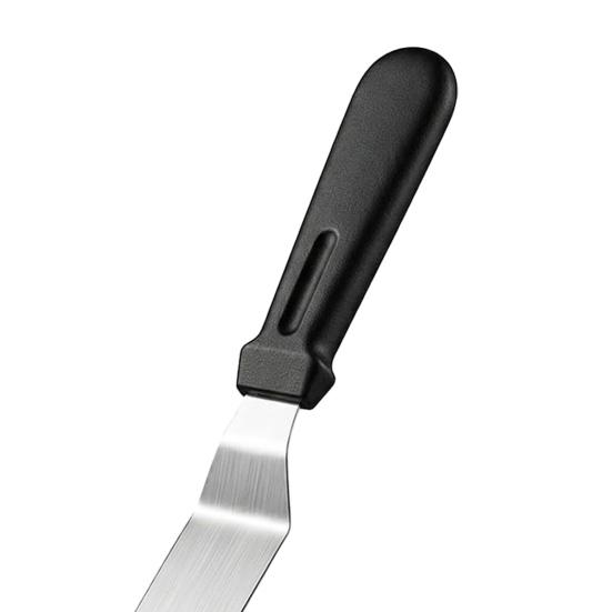 3Pcs/Set Cream Spatula, 6/8/10 Inch Stainless Steel Blades Offset Spatula, Ergonomic Non-Slip Handle Cake Spatula for Cake Decorating, Baking & Pastry