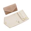 Jewelry Organizer Roll Up Bag Foldable Jewelry Case Bracelet Ring Necklaces Earring Display Pouch Storage Bag Travel Portable