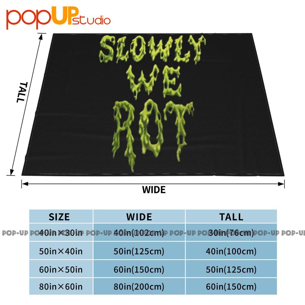 Obituary Slowly We Rot Death Metal Ultra-Soft Blanket Quilt Winter Sofa Cover Bed Covers