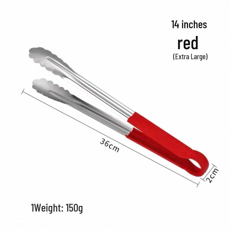 Yuzhuxun Soft Silicone Food Tongs